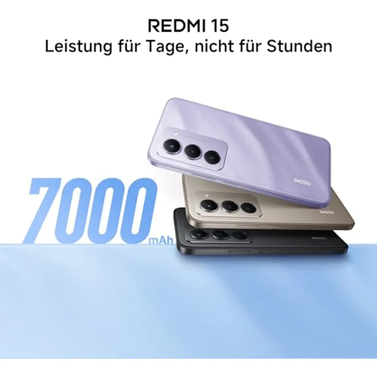 XIAOMI Redmi 15, Smartphone 8+256 GB mit Snapdragon 685, 50MP KI-Dualkamera, 6,9" FHD+ 144Hz DotDisplay, 7000mAh Akku, Sandy Purple – Bild 5
