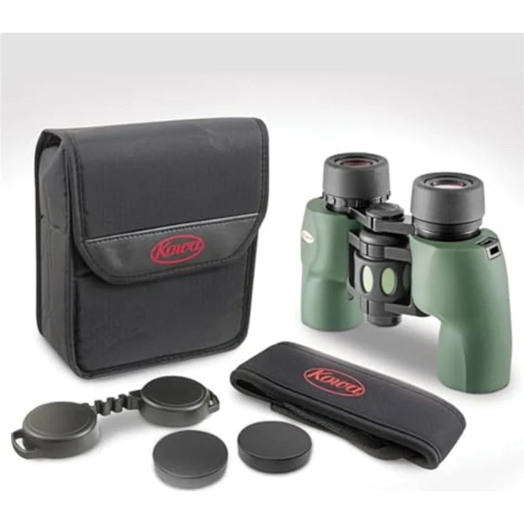 Kowa Sporty Optics YF 8x30mm, Porro-Prismen-Fernglas in Schwarz mit gummiarmiertem Gehäuse und mehrfachvergüteter Optik – Bild 7