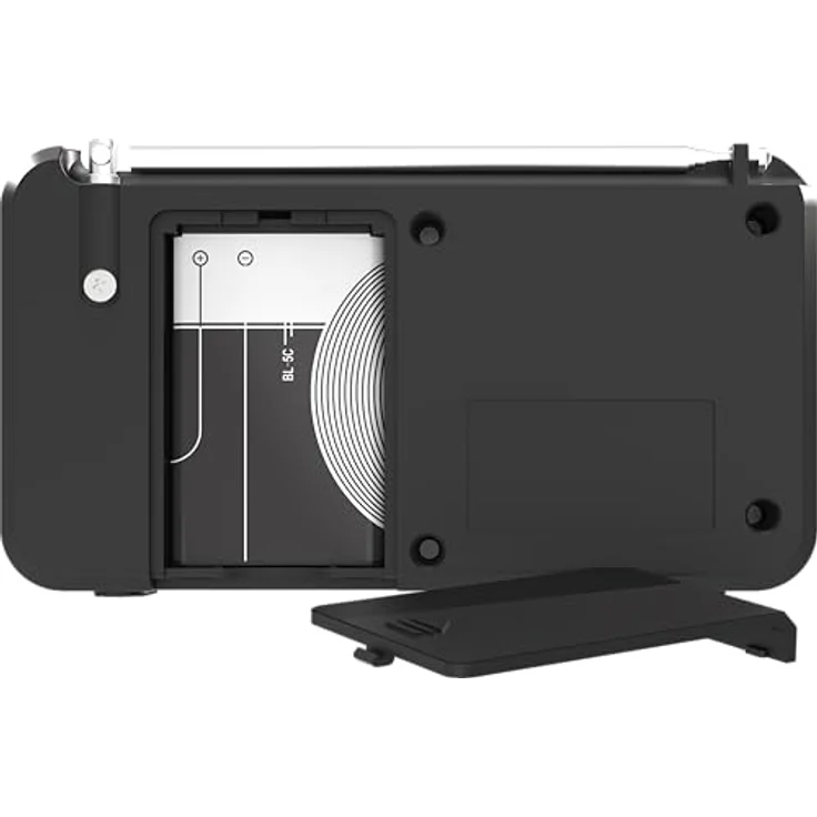 TELESTAR TOP 100, Mobiles DAB+/UKW Radio mit 15 Std. Spielzeit, Bluetooth 5.4, USB-Mediaplayer – Schwarz – Bild 3