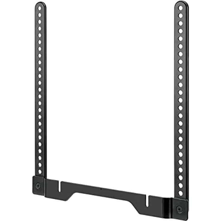 myWall TV Soundbar-Halterung HS25L für Sonos® Ray Soundbar, TV-Halterung, Montage an Einer vorhandenen TV-Bildschirmhalterung, Belastung bis zu 2 kg, TV Soundbar Halterung für Sonos® Ray