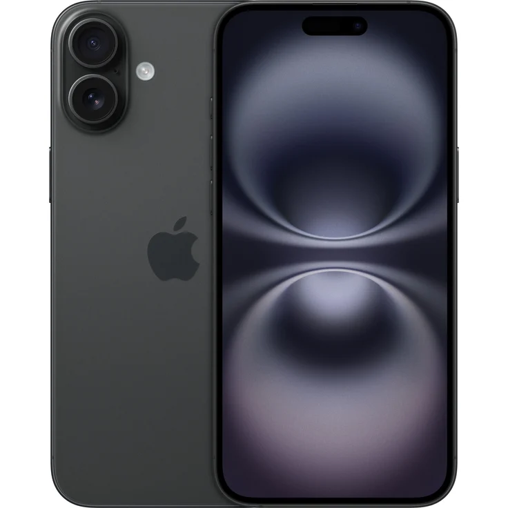 Apple iPhone 16 Plus 5G Smartphone (6,7 Zoll) OLED-Display, 256 GB interner Speicher, iOS 18, schwarz – Bild 2