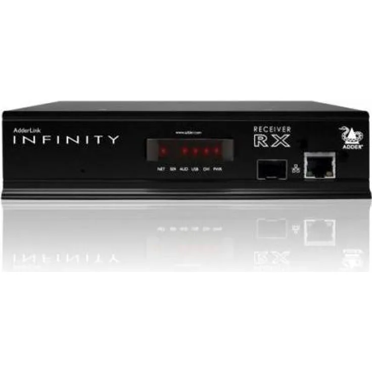 Adder ADDERlink Infinity DVI, USB 2.0, Audio, RS-232 über Gigabit, KVM Switch, bis zu 100m über UTP, bis 10km über Glasfaser