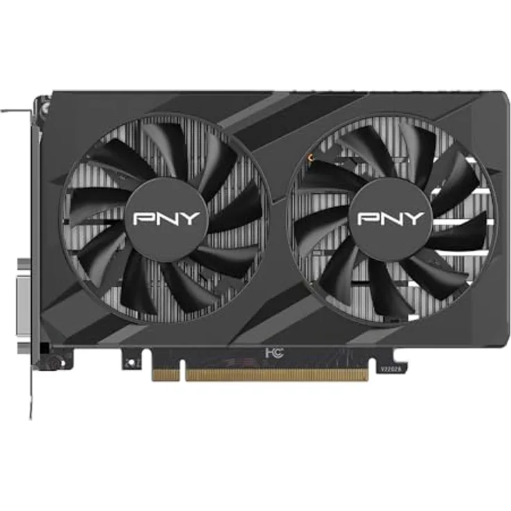 PNY GeForce RTX™ 3050 6GB Verto Dual Fan Graphics Card, NVIDIA Ampere architecture, 6GB GDDR6 memory, PCI Express 4.0 Interface