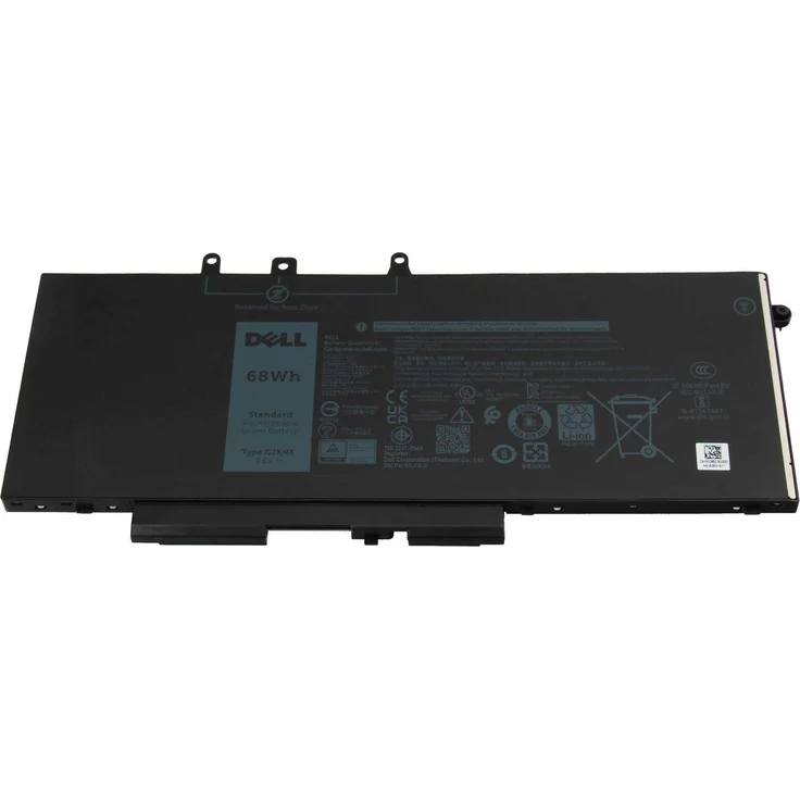Dell Laptop-Batterie für Latitude 5280/5290/5480/5490/5491/5495/5580/5590/5591 und Precision 3520/3530, 4 Zellen, 8500 mAh, 68 Wh