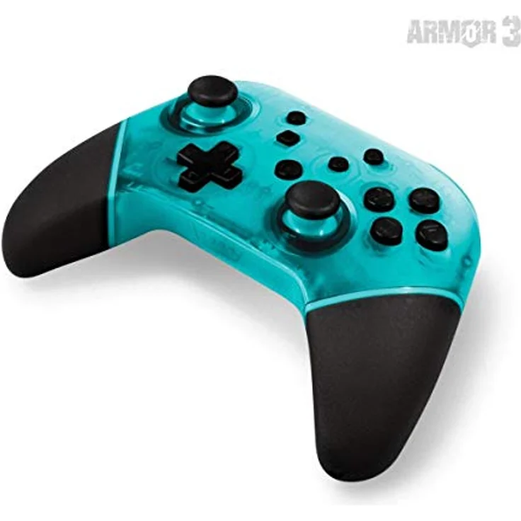 Hyperkin Armor3, kabelloses Gaming Controller für Nintendo Switch/Switch Lite mit ergonomischem Design, integrierter Turbo-Taste, Bluetooth-Verbindung, türkis – Bild 2