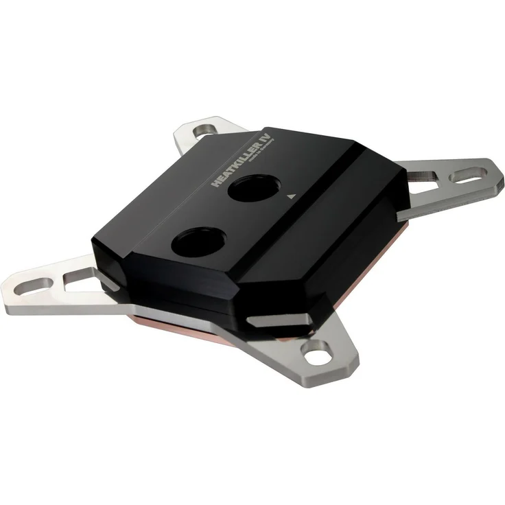 Watercool Heatkiller IV Basic Intel Acetal, CPU Wasserkühler mit High-Flow Design, Schwarz