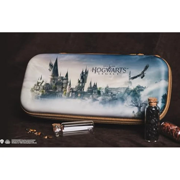 Freaks and Geeks Wizarding World Harry Potter Hogwarts Legacy XL Case for Nintendo Switch OLED, Castle, Hochwertiger Schutz für die Konsole und Spiele – Bild 3