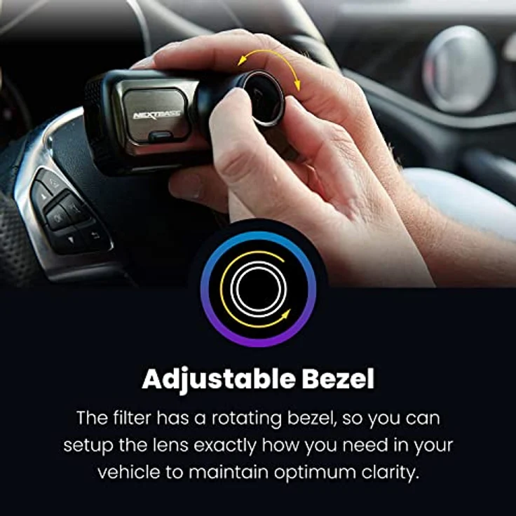 NEXTBASE NBDVRS2PF Polarisierungsfilter, Silber – Bild 5