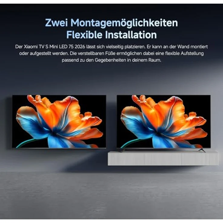 Xiaomi Smart TV S 2026, 75 Zoll Mini LED 4K UHD mit Google TV – Bild 17
