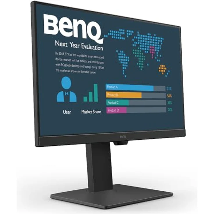 BenQ BL2786TC, 27" 1080p Business Monitor mit 100Hz Bildwiederholrate, ergonomisch höhenverstellbar, USB-C Konnektivität – Bild 5