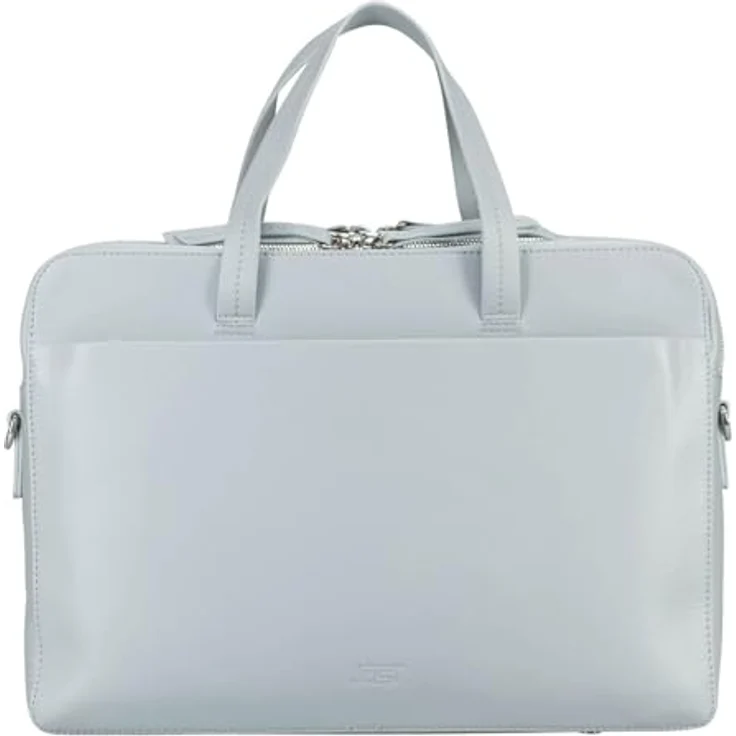 Jost Arva Aktentasche, 100% Leder mit Laptopfach, 36 cm, blau – Bild 1