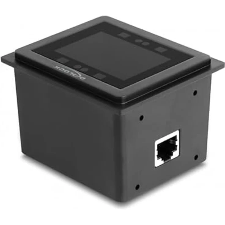 Delock USB Barcodescanner 1D und 2D kabelgebunden für den stationären Einbau (1D-Barcodes, 2D-Barcodes), Barcode-Scanner, Schwarz – Bild 3
