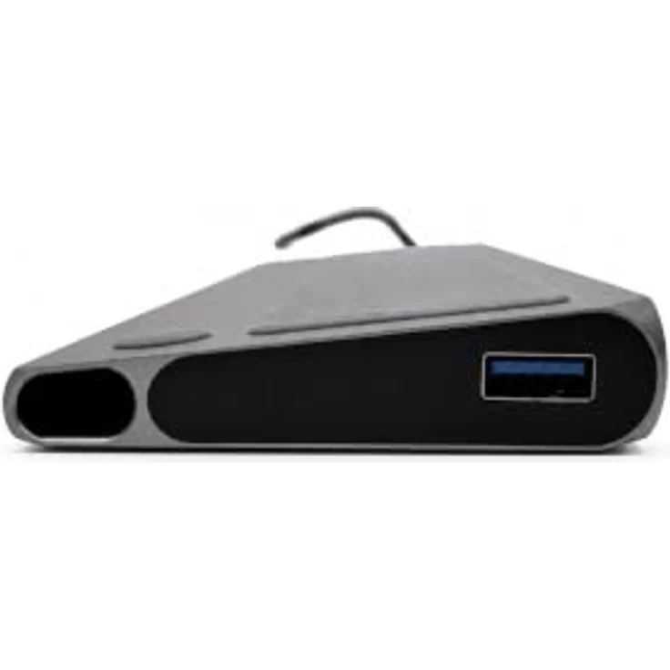 Nilox 13 in 1 USB-C Hub, Docking Station in Grau mit Slim Fit Design und Plug & Play Funktion – Bild 3