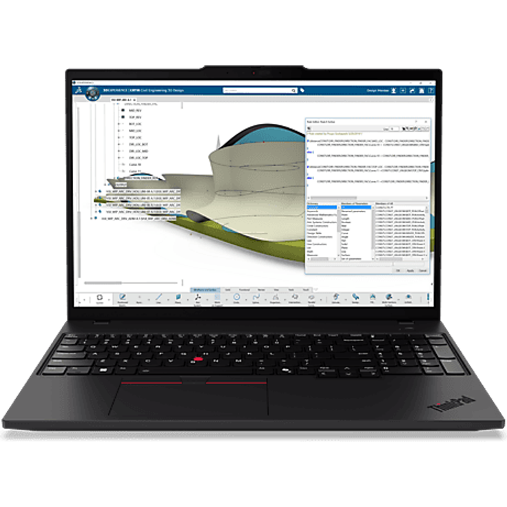 LENOVO ThinkPad P16s Gen 4, 16 Zoll B2B Laptop mit AMD Ryzen™ AI 9 370, 96 GB RAM, 1 TB SSD und Radeon™ 890M, Windows 11 Pro