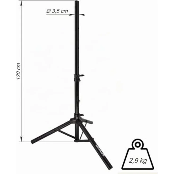 PremiumX Camping SAT Anlage, Antenne mit Stativ und Single LNB, 10m Kabel im Transportkoffer, robust und platzsparend – Bild 6