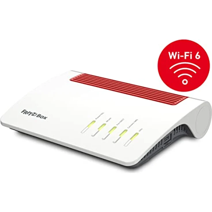 AVM FRITZ!Box 7590 AX AT/CH (DSL/VDSL WLAN Router mit Wi-Fi 6, 2.400 MBit/s (5GHz) & 1.200 MBit/s (2,4 GHz),VDSL-Supervectoring 35b,WLAN Mesh,DECT-Basis,geeignet für Österreich/Schweiz) – Bild 2