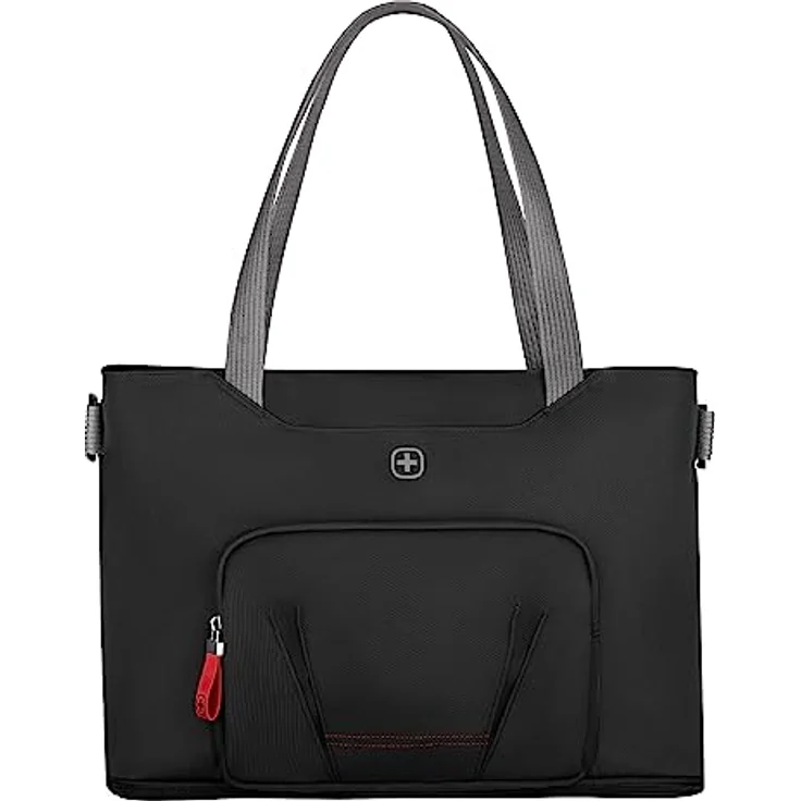 Wenger Laptoptasche Motion Deluxe Tote, Tragetasche, Arbeitstasche, Freizeittasche, in Schwarz – Bild 2