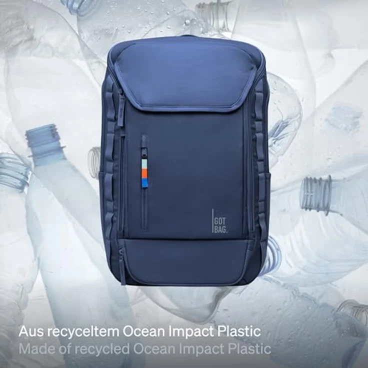 Got Bag Pro Pack Reiserucksack 53 cm mit Laptopfach, ocean blue, 100% Polyester – Bild 2