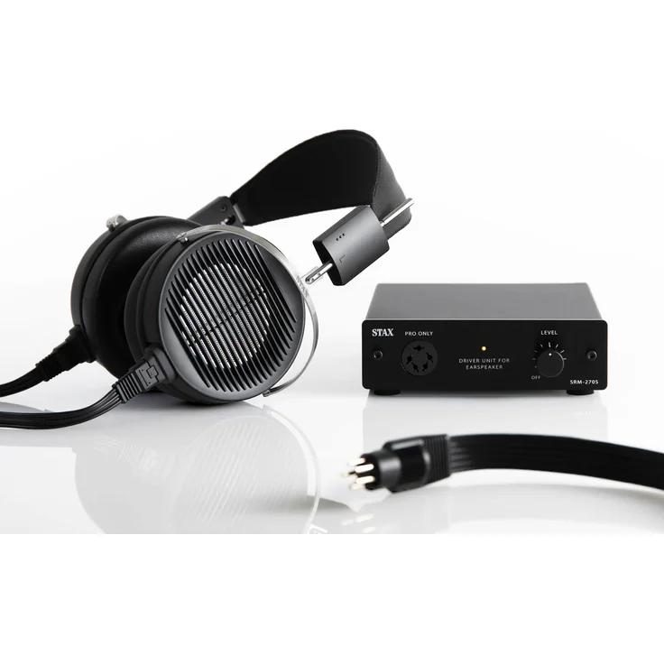 Stax SRS-X1000 Over-Ear Kopfhörer, kabelgebunden, 7–41.000 Hz Frequenzgang, 2,5 m Kabel, High-Fidelity-Sound
