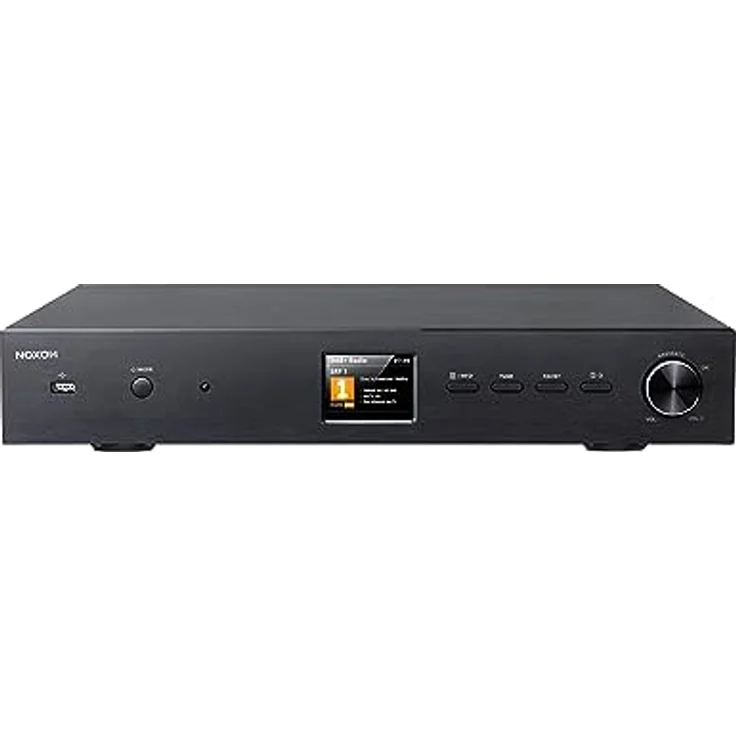 Noxon A 561 schwarz, Internetradio mit DAB+, UKW Tuner, Bluetooth, USB, WLAN – Bild 1