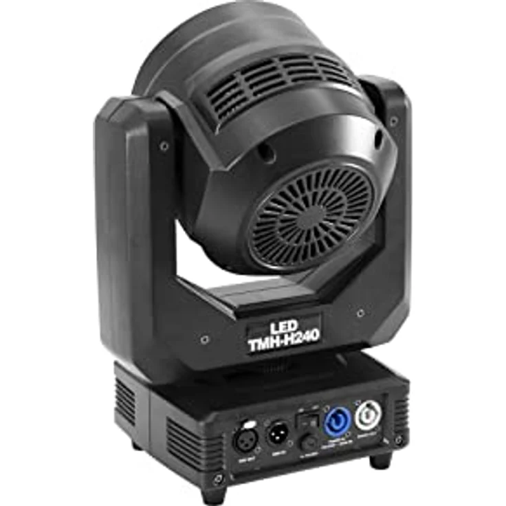 EUROLITE LED TMH-H240 Beam/Wash/Flowereffekt | Hybrid-Moving-Head mit RGBW-LEDs, Zoom, Makros, Mustern und Farbtemperaturvoreinstellungen – Bild 4