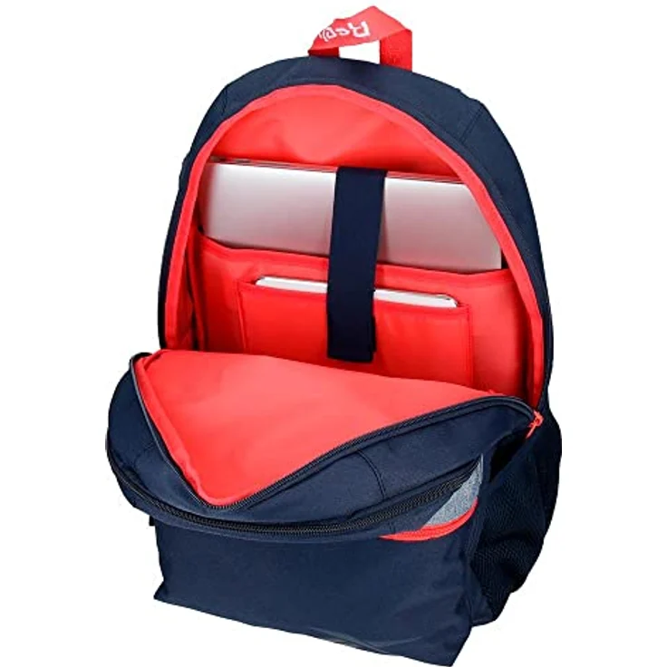 Reebok Lucia Schulrucksack für Laptop 15.6" Blau 31x44x15 cm Polyester 20.46L – Bild 4
