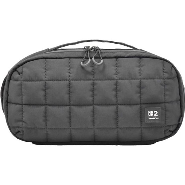 HORI Puff Pouch (Black) - Mid-Size Tragetasche für Nintendo Switch 2 mit robustem Design und praktischem Tragegriff – Bild 6