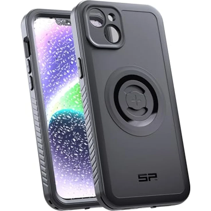 SP CONNECT Phone Case Xtreme kompatibel mit iPhone 14 Plus, Militärstandards zertifiziert, magnetische Befestigung, kabelloses Aufladen, MagSafe, wasserdicht (schwarz) – Bild 1