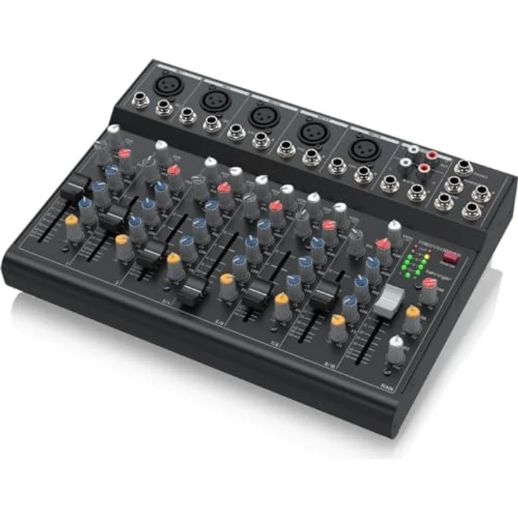 Behringer XENYX 1003B, Analogmischer mit 2 Mikrofonvorverstärkern, 3-Band-Equalizer und optionalem Batteriebetrieb – Bild 3