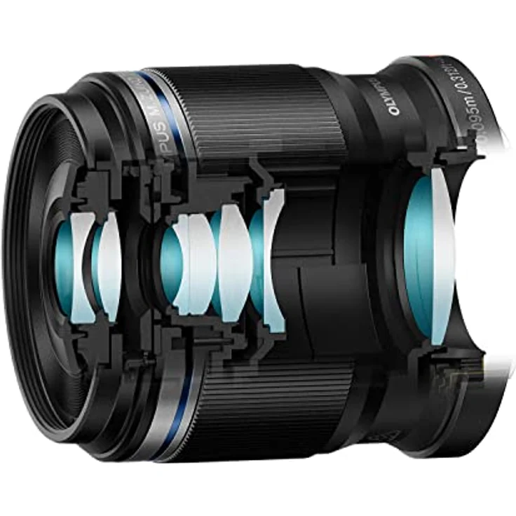 Olympus M. Zuiko Digital ED 30mm F3.5 Macro-Objektiv, geeignet für alle MFT-Kameras (Olympus OM-D & PEN Modelle, Panasonic G-Serie), schwarz – Bild 2