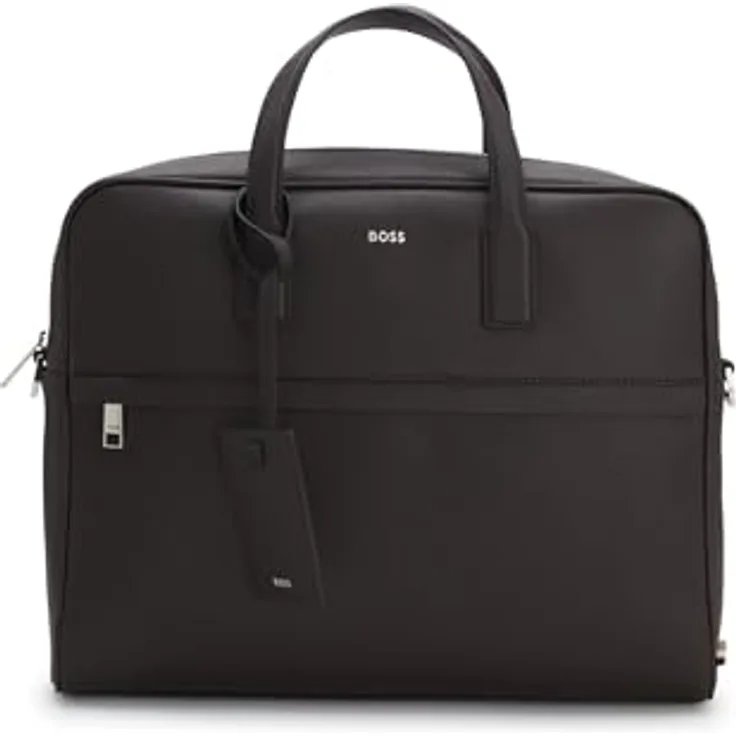 Boss Zair Aktentasche aus Leder, 40 cm mit Laptopfach, dunkelbraun