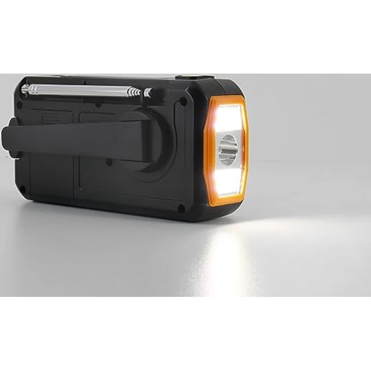 Soundmaster DAB112OR DAB+ UKW Notfall SOS Digitalradio Solar Dynamo Bluetooth LED Li-Ion Akku – Bild 5