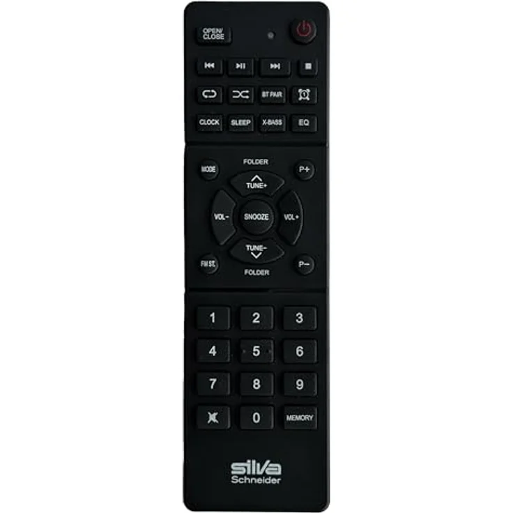 Silva Schneider SMV 800 BT, Vertikal-Hifi-System mit Bluetooth und UKW-Radio, Schwarz – Bild 6