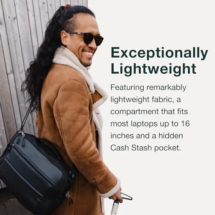 Osprey Ozone Aktentasche 42 cm mit Laptopfach (17.32"), Nylon, Schwarz, Unisex, viele Fächer – Bild 3