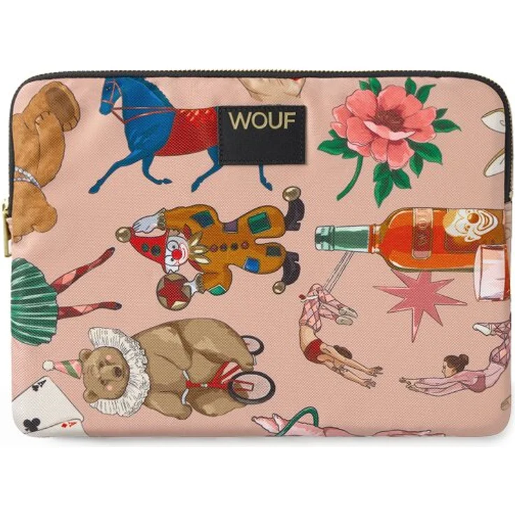 Wouf Daily Tablethülle 29 cm, rosa, aus 100% Polyester