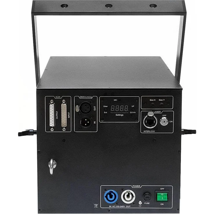 Laserworld CS-24.000RGB FX, Licht Set mit 22,2 W Diodenlaser, DMX-Steuerung und 3 Gittereffekten