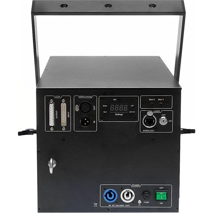 Laserworld CS-24.000RGB FX, Licht Set mit 22,2 W Diodenlaser, DMX-Steuerung und 3 Gittereffekten