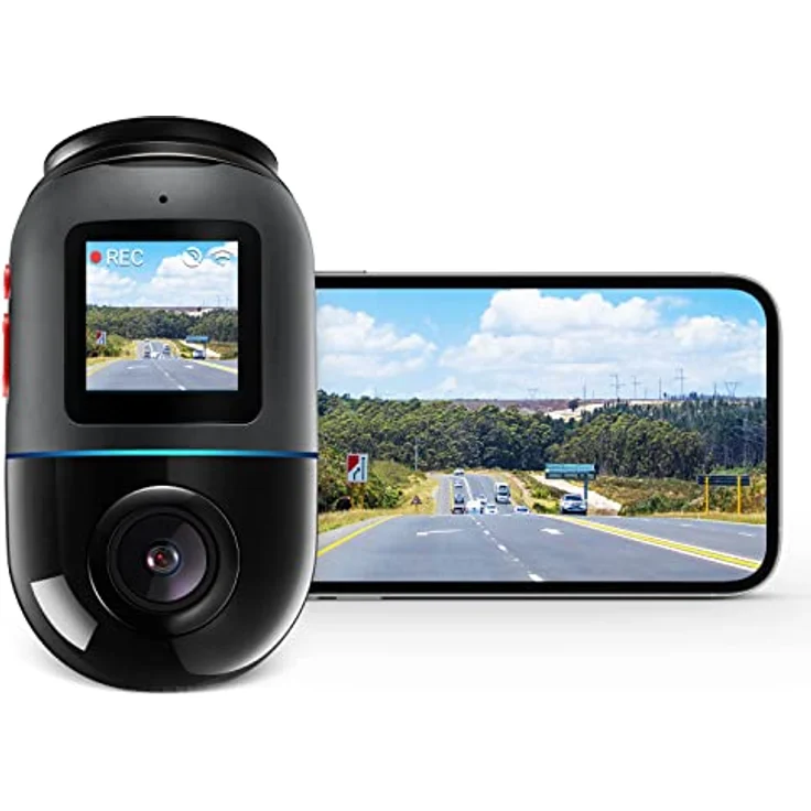 70mai Dash Cam Omni, 360° drehbar, hervorragende Nachtsicht, integrierter 32GB eMMC Speicher, Zeitrafferaufnahme, 24H Parkmodus, AI Bewegungserkennung, 1080P Full HD, integriertes GPS, App Steuerung – Bild 1