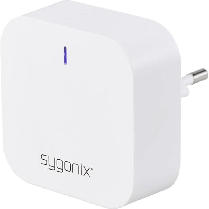 Sygonix SY-6052182 Gateway, Smart Home Hub für TUYA Zigbee- und Bluetooth-Geräte, bis zu 128 Geräte, weiss – Bild 1
