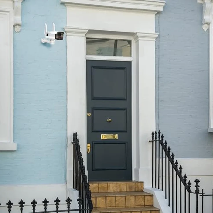 Retoo Überwachungskamera WLAN Vollfarb Infrarotlicht WiFi 1080P Wireless Überwachungskamera (Außenbereich, Set, WiFi-IP-Außenkamera, Hochempfindliche WiFi-Antenne,Satz Montagezubehör, Außen 2.4Ghz WiFi Überwachungskamera mit Nachtsicht, Weiß) – Bild 6