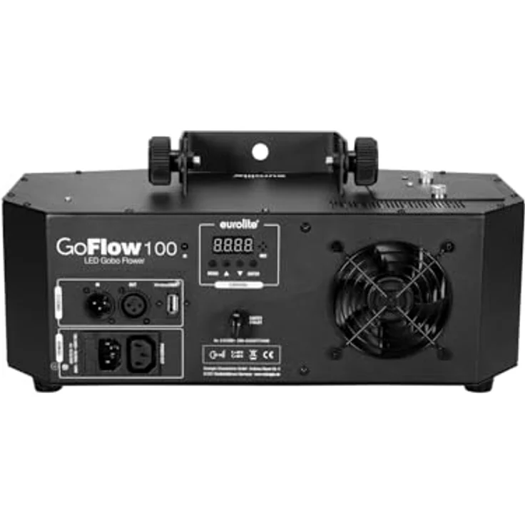 EUROLITE GoFlow 100 | Extrem lichtstarker Goboflower mit getrenntem Farb/Goborad und 2 Rotationsfunktionen – Bild 3