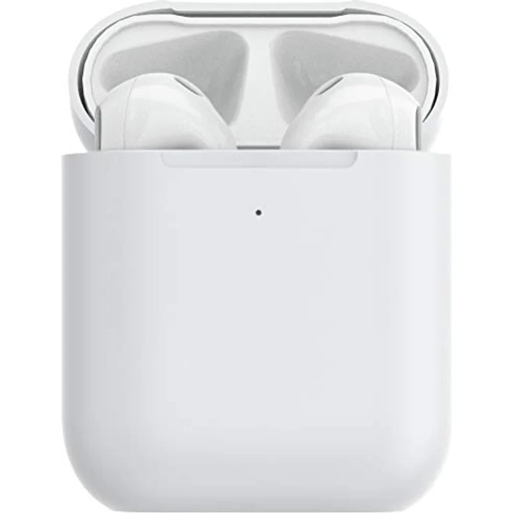 PopSockets PopGrip Kopfhörer-Hülle, kompatibel mit AirPods: austauschbarer Griff und AirPods-Halter für Handys und Tablets, Weiß – Bild 3
