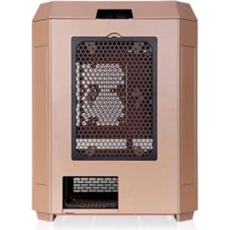 Thermaltake The Tower 600 Mid Tower Chassis | Vertikales Design | Kühlungsunterstützung | Kompatibilität | Erweiterungsmöglichkeiten | Gravel Sand – Bild 4