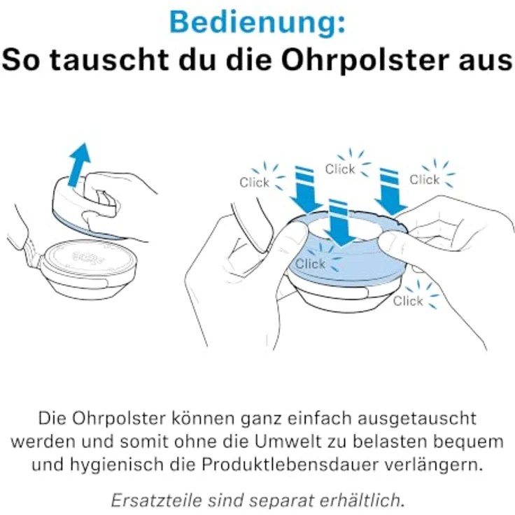 SENNHEISER MOMENTUM 5, Over-ear Kopfhörer mit Noise Cancellation und 57 Stunden Akkulaufzeit, Bluetooth Schwarz – Bild 14