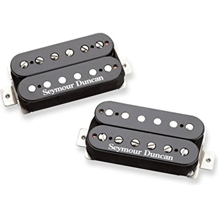 Seymour Duncan Pearly Gates Humbucker Set, moderate Ausgabe, Alnico II Magneten, schwarz – Bild 2