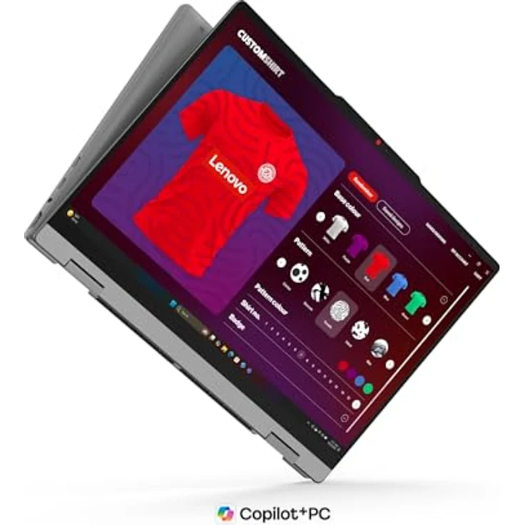 Lenovo IdeaPad 5 2-in-1 14Q8Y11, Copilot+ PC mit 14" OLED Touchscreen, Qualcomm Snapdragon X2 Plus, 16 GB RAM, 512 GB SSD, Luna Gray, Deutsch – Bild 21
