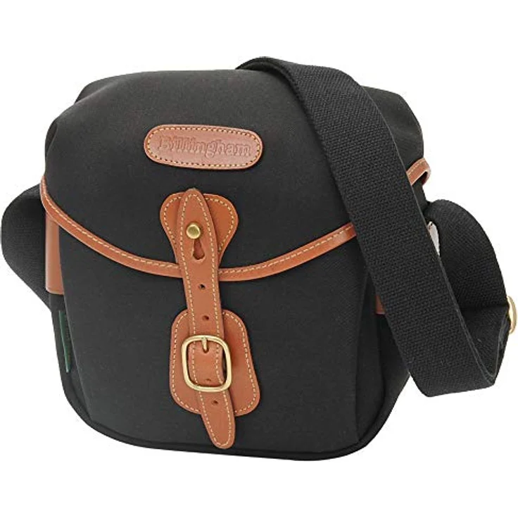 Billingham BC EXTRAHADS Canvas Hadley Digitalkameratasche Schwarz - Hellbraun – Bild 2