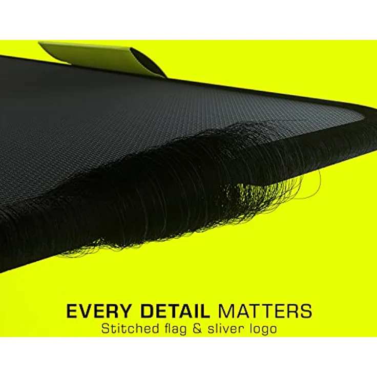 ROCCAT Sense CTRL - Schwarz - Einfarbig - Tuch - Gummi - Anti-Rutsch-Basis - Gaming-Mauspad (00217068) – Bild 3