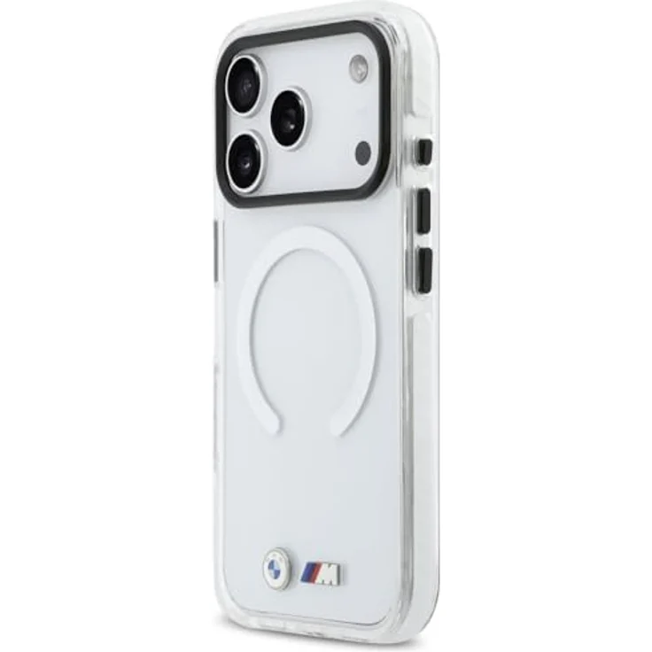 BMW M IML Shockproof Metal Logos MagSafe Case für iPhone 17 Pro - Transparent – Bild 2