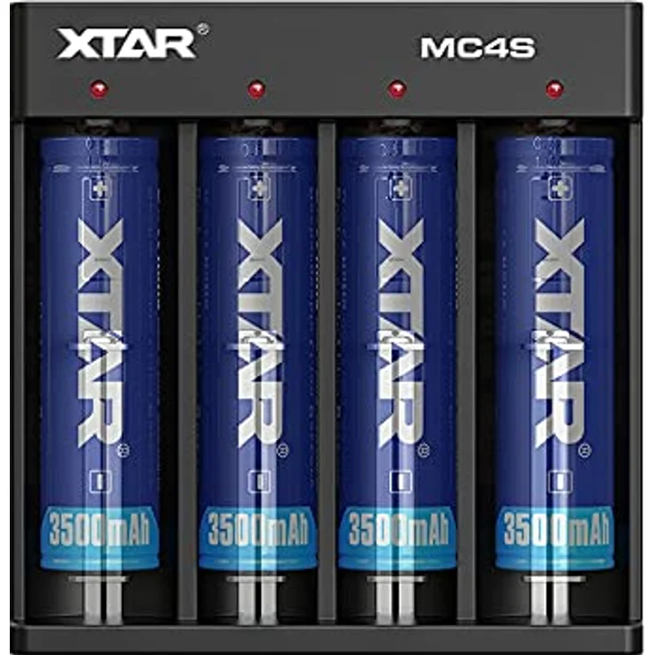 Xtar Schnell-Ladegeräte MC4S für Li-Ion Akkus & NiMH – Bild 5